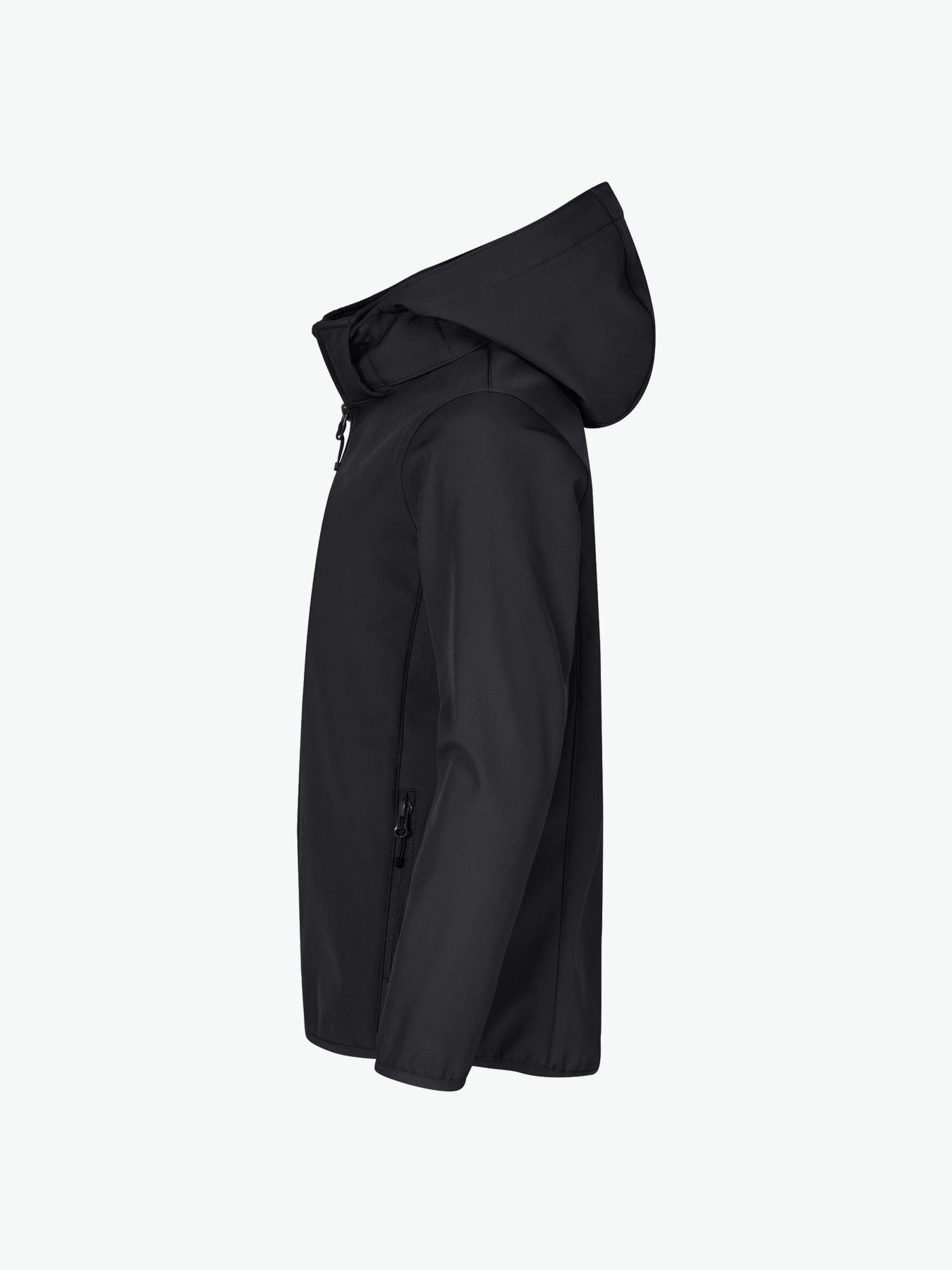 Clique Classic Softshell Jkt Junior - Zwart Softshell Jas Clique