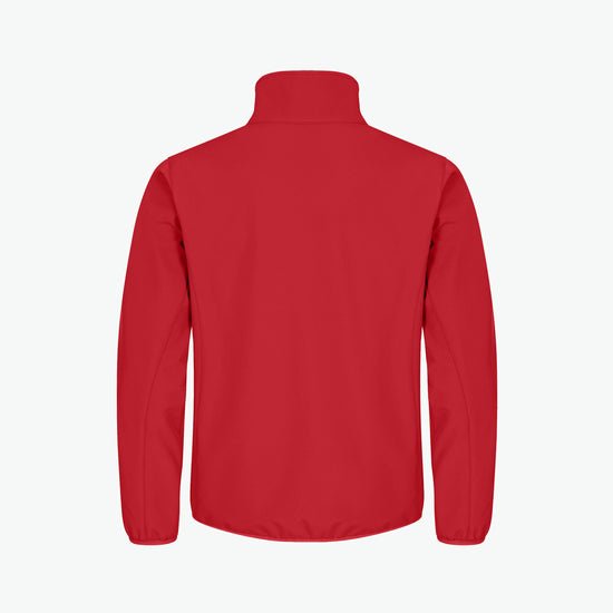 Clique Classic Softshell Jacket - Rood Softshell Jas Clique