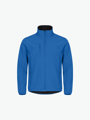 Clique Classic Softshell Jacket - Kobalt Softshell Jas Clique XS