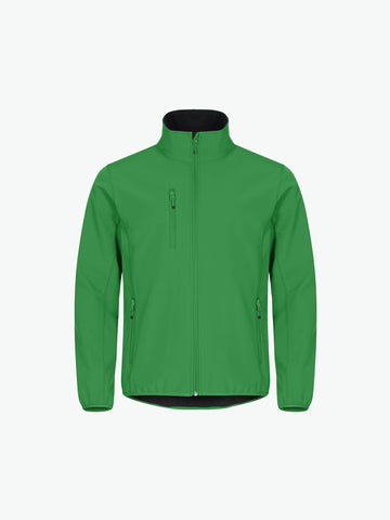 Clique Classic Softshell Jacket - Appelgroen Softshell Jas Clique XS