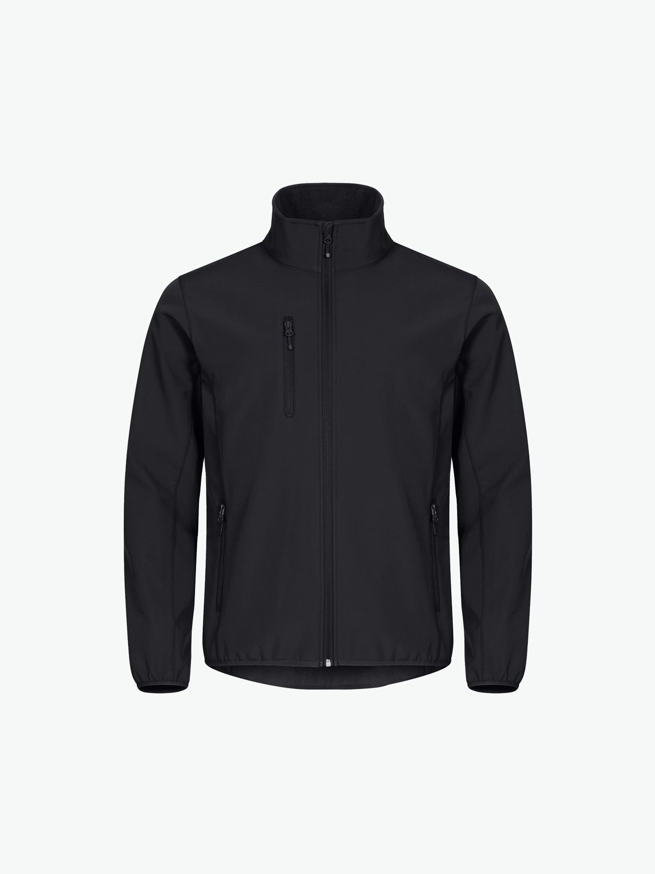 Clique Classic Softshell Jacket - Zwart Softshell Jas Clique XS