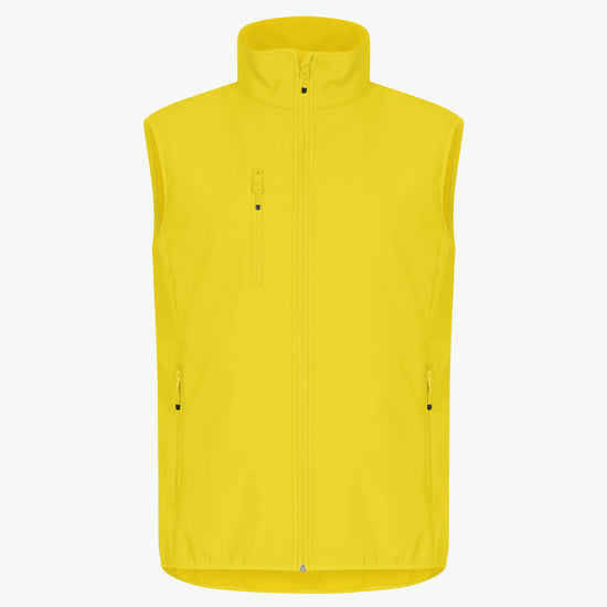 Clique Classic Softshell Vest - Lemon Softshell Jas Clique XS