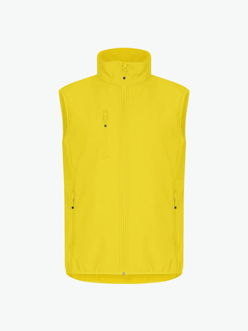 Clique Classic Softshell Vest - Lemon Softshell Jas Clique XS