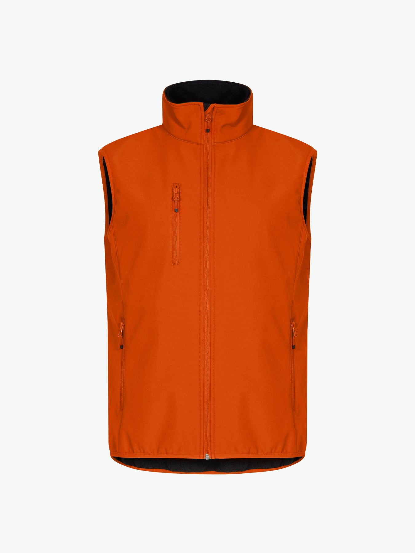 Clique Classic Softshell Vest - Diep Oranje Softshell Jas Clique XS