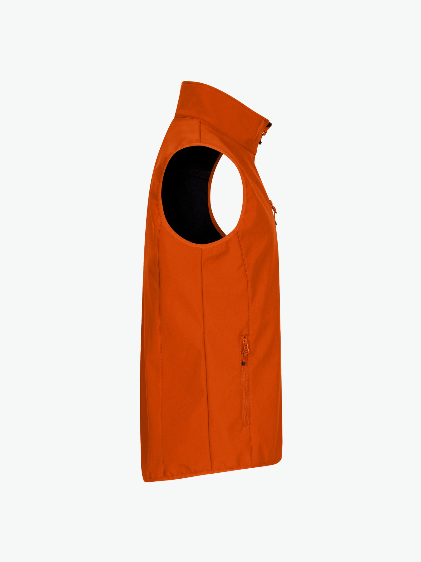 Clique Classic Softshell Vest - Diep Oranje Softshell Jas Clique