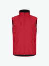Clique Classic Softshell Vest - Rood Softshell Jas Clique XS