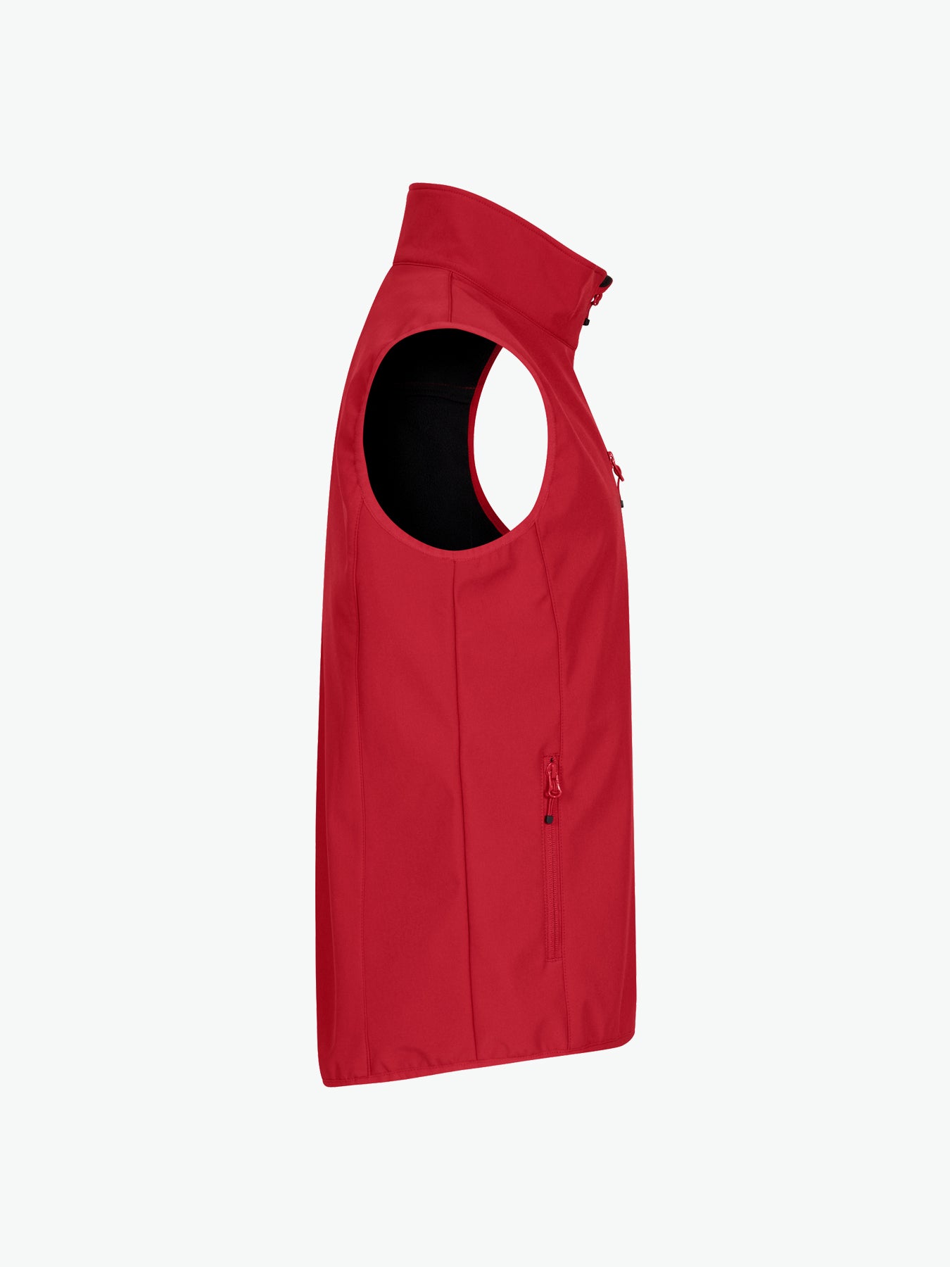 Clique Classic Softshell Vest - Rood Softshell Jas Clique