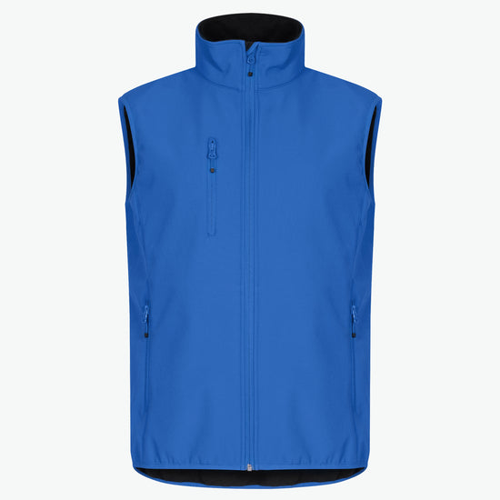 Clique Classic Softshell Vest - Kobalt Softshell Jas Clique XS