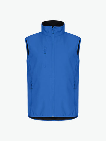 Clique Classic Softshell Vest - Kobalt Softshell Jas Clique XS