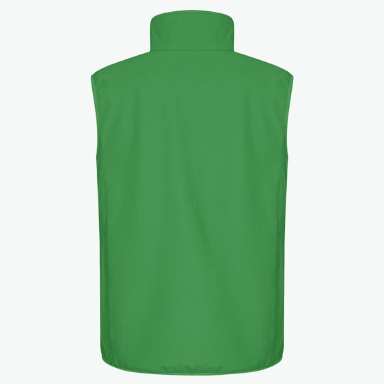 Clique Classic Softshell Vest - Appelgroen Softshell Jas Clique