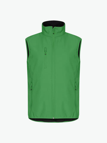 Clique Classic Softshell Vest - Appelgroen Softshell Jas Clique XS
