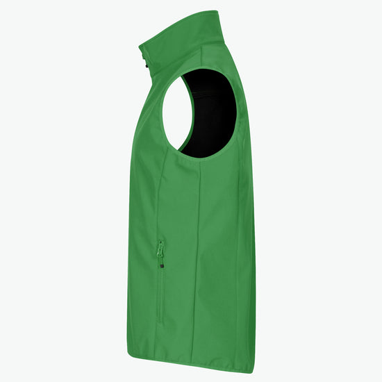 Clique Classic Softshell Vest - Appelgroen Softshell Jas Clique