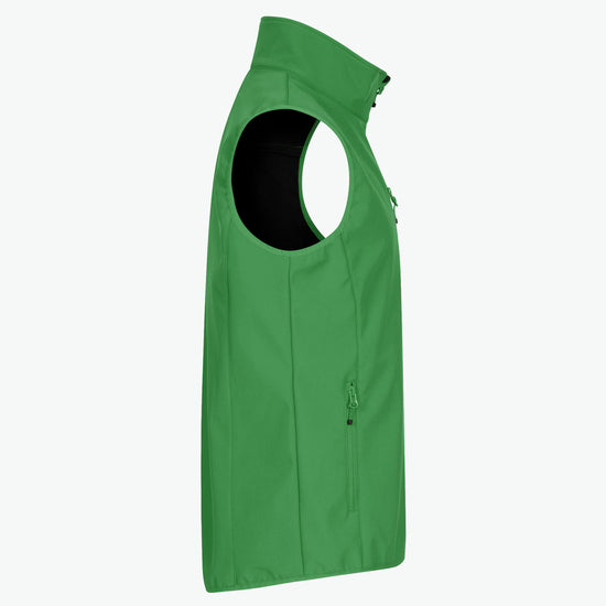 Clique Classic Softshell Vest - Appelgroen Softshell Jas Clique
