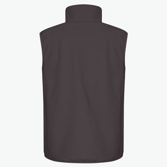 Clique Classic Softshell Vest - Donkergrijs Softshell Jas Clique