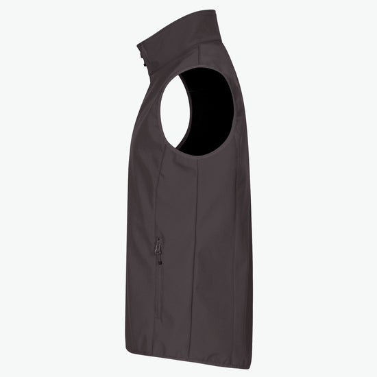Clique Classic Softshell Vest - Donkergrijs Softshell Jas Clique