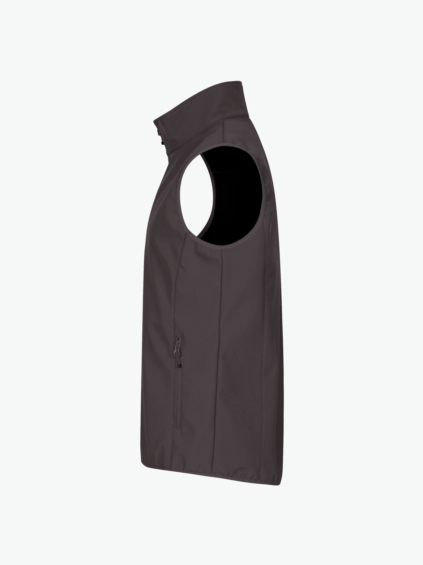 Clique Classic Softshell Vest - Donkergrijs Softshell Jas Clique