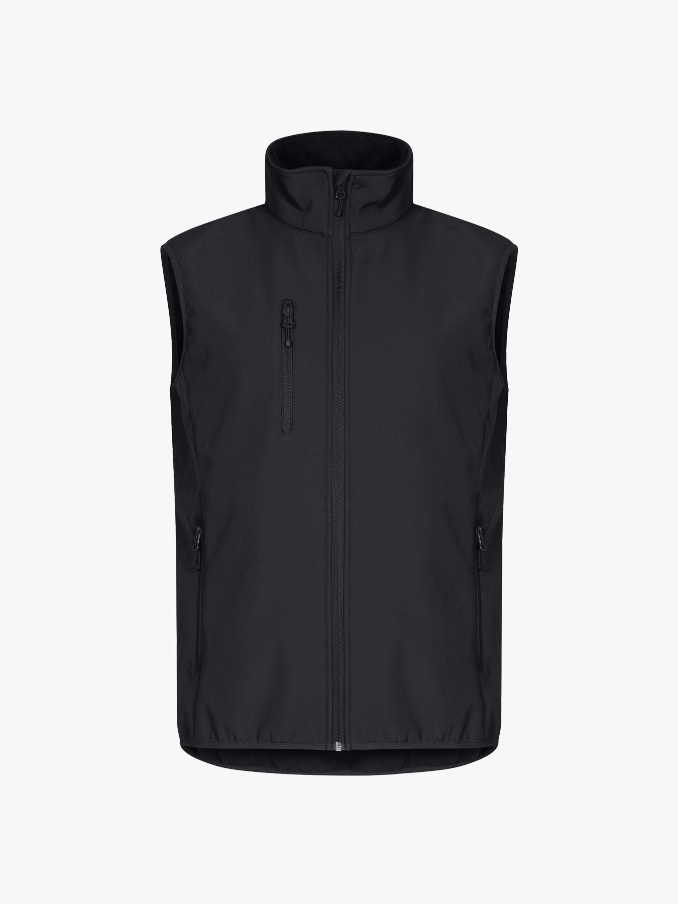 Clique Classic Softshell Vest - Zwart Softshell Jas Clique XS