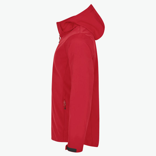 Clique Classic Softshell Hoody Jacket - Rood Softshell Jas Clique