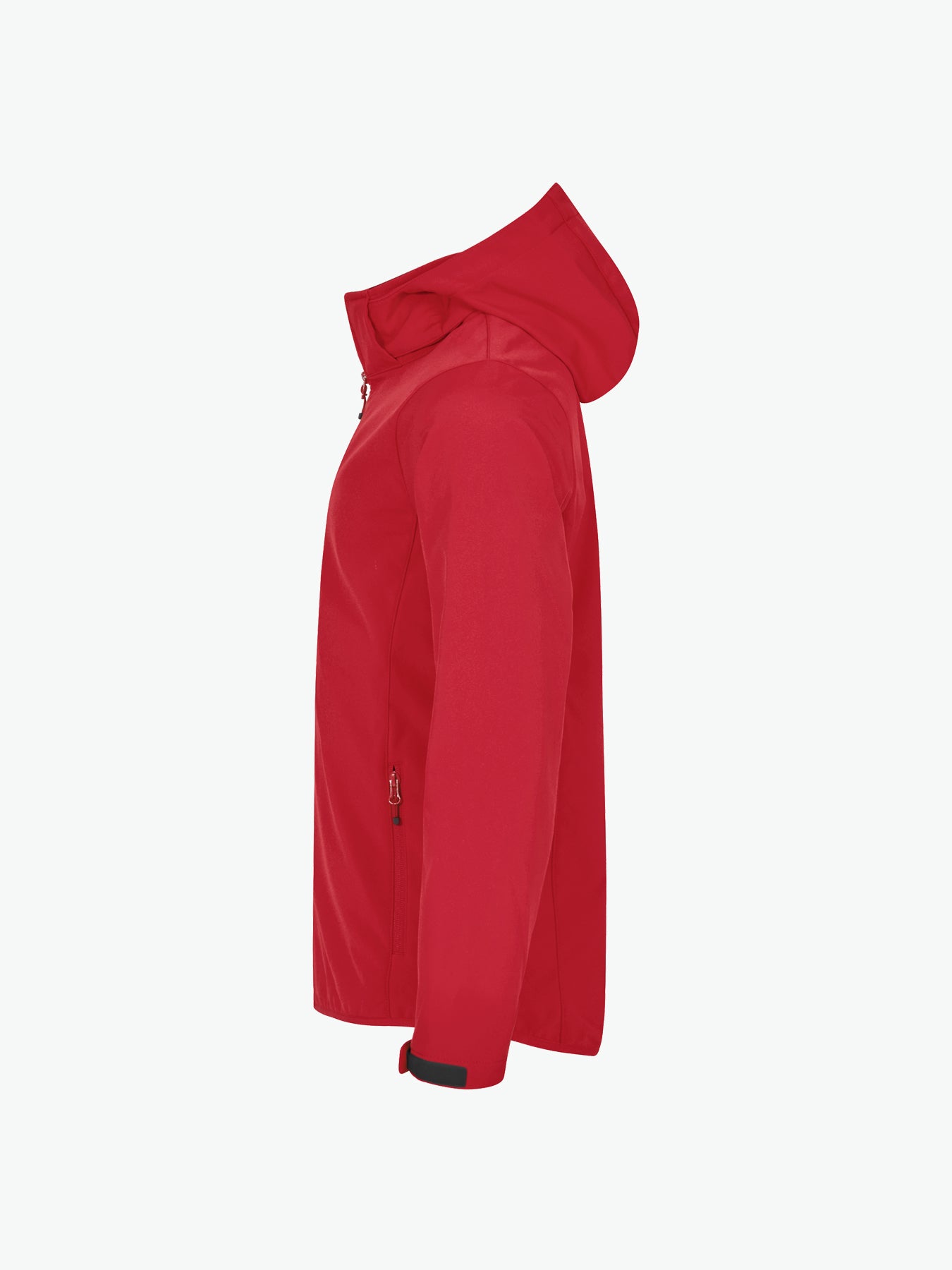 Clique Classic Softshell Hoody Jacket - Rood Softshell Jas Clique