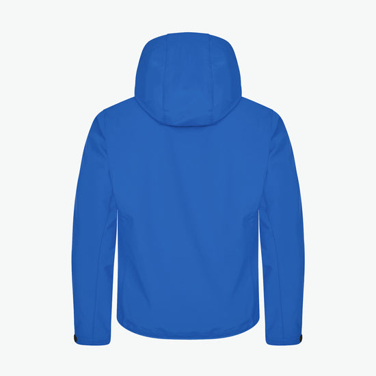 Clique Classic Softshell Hoody Jacket - Kobalt Softshell Jas Clique