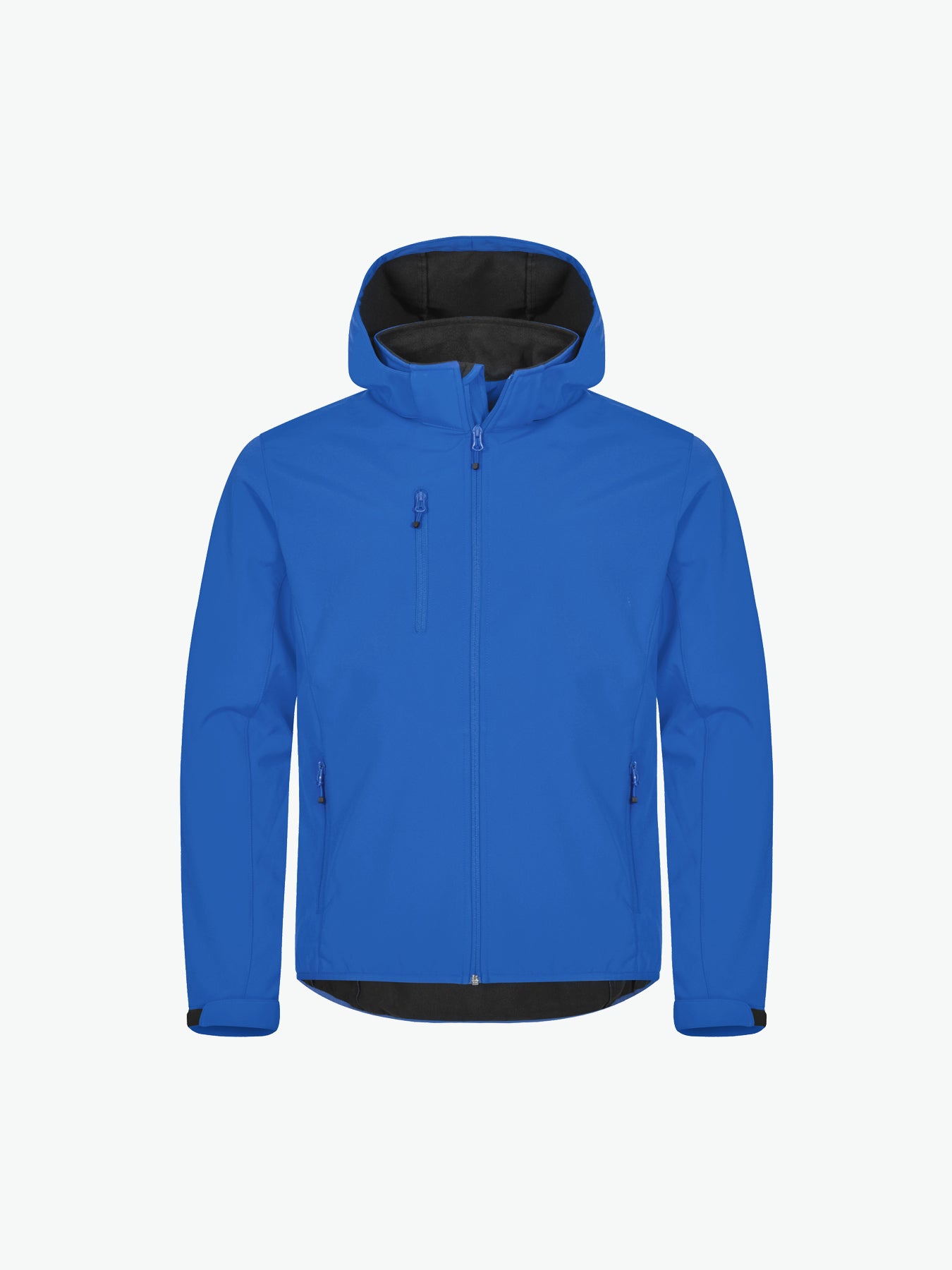 Clique Classic Softshell Hoody Jacket - Kobalt Softshell Jas Clique XS