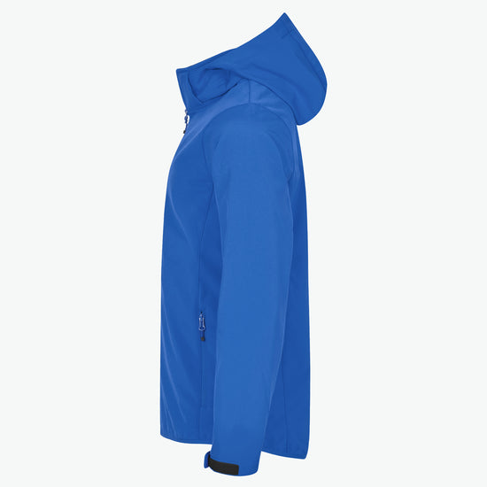 Clique Classic Softshell Hoody Jacket - Kobalt Softshell Jas Clique
