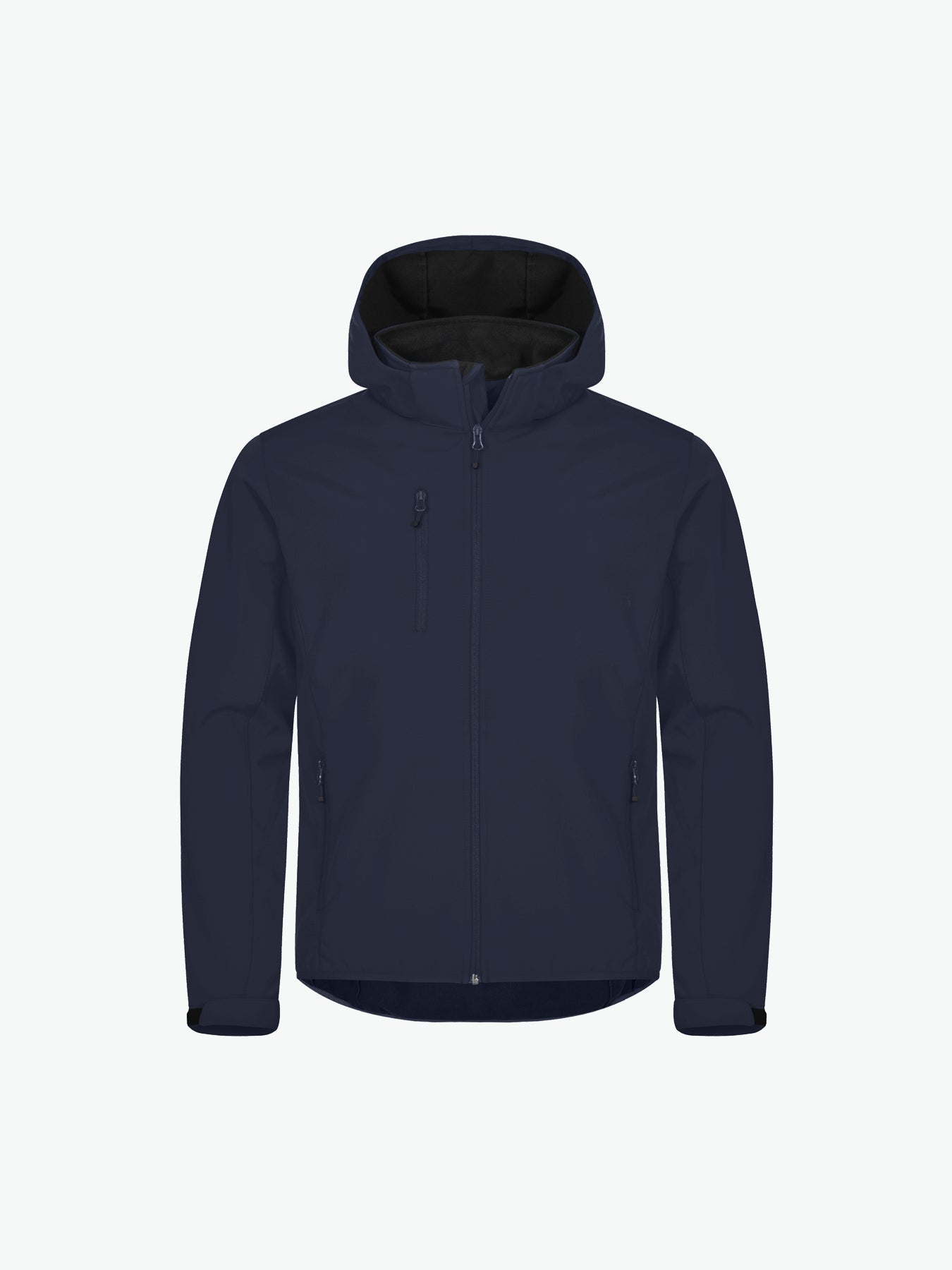 Clique Classic Softshell Hoody Jacket - Dark Navy Softshell Jas Clique XS