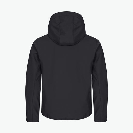 Clique Classic Softshell Hoody Jacket - Zwart Softshell Jas Clique