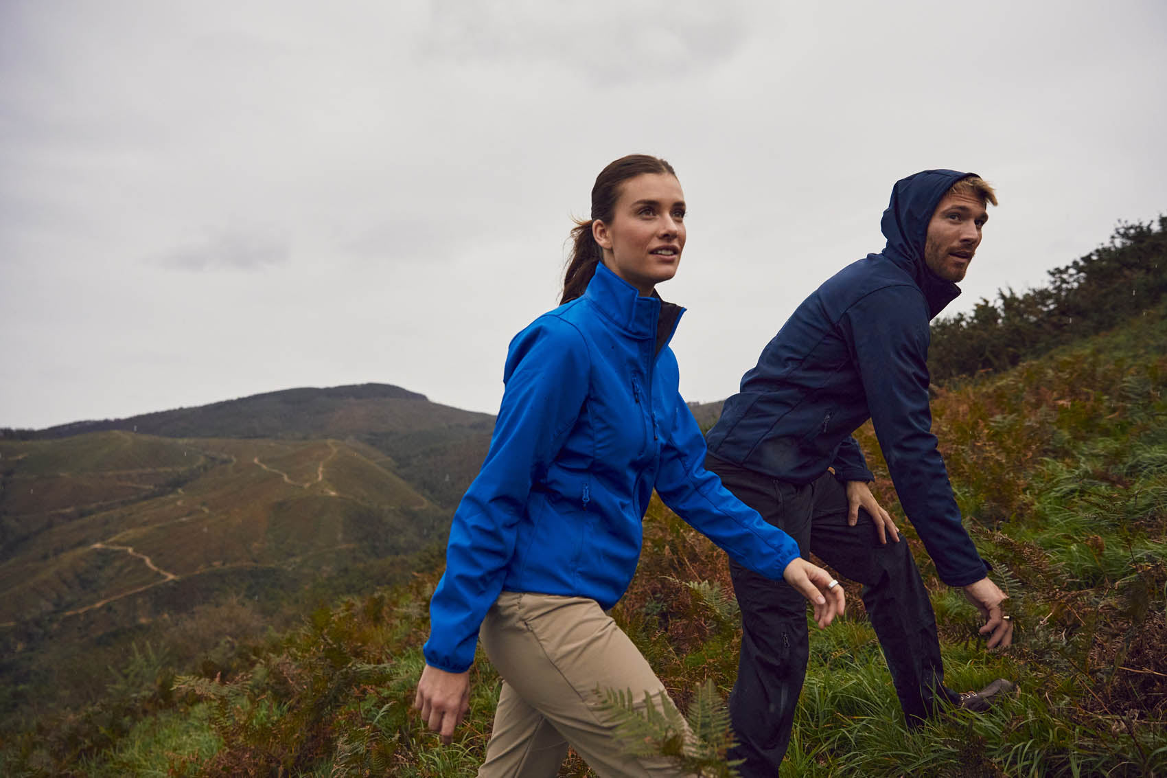 Clique Classic Softshell Hoody Jacket - Dark Navy Softshell Jas Clique