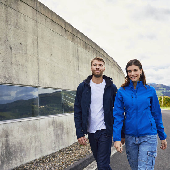 Clique Classic Softshell Jacket Women - Wit Softshell Jas Clique