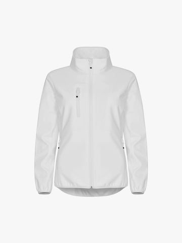 Clique Classic Softshell Jacket Women - Wit Softshell Jas Clique XS