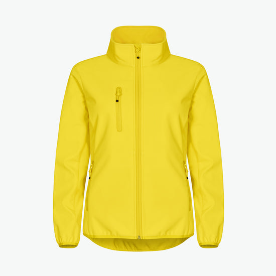 Clique Classic Softshell Jacket Women - Lemon Softshell Jas Clique XS
