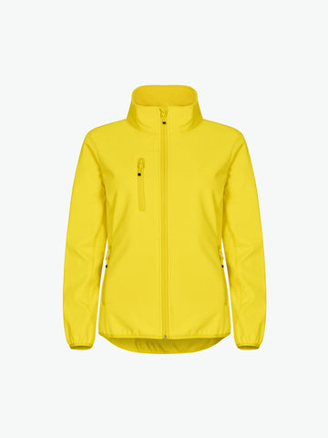 Clique Classic Softshell Jacket Women - Lemon Softshell Jas Clique XS