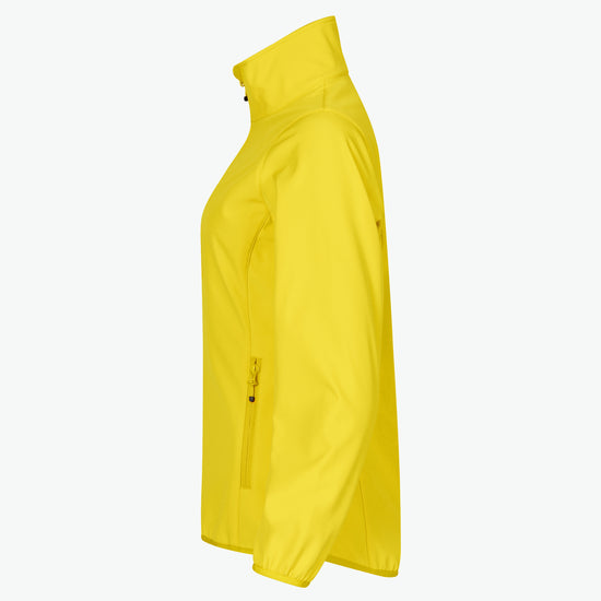 Clique Classic Softshell Jacket Women - Lemon Softshell Jas Clique