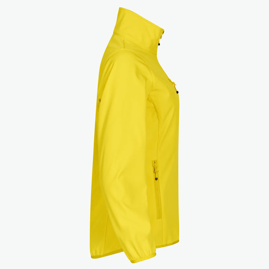 Clique Classic Softshell Jacket Women - Lemon Softshell Jas Clique