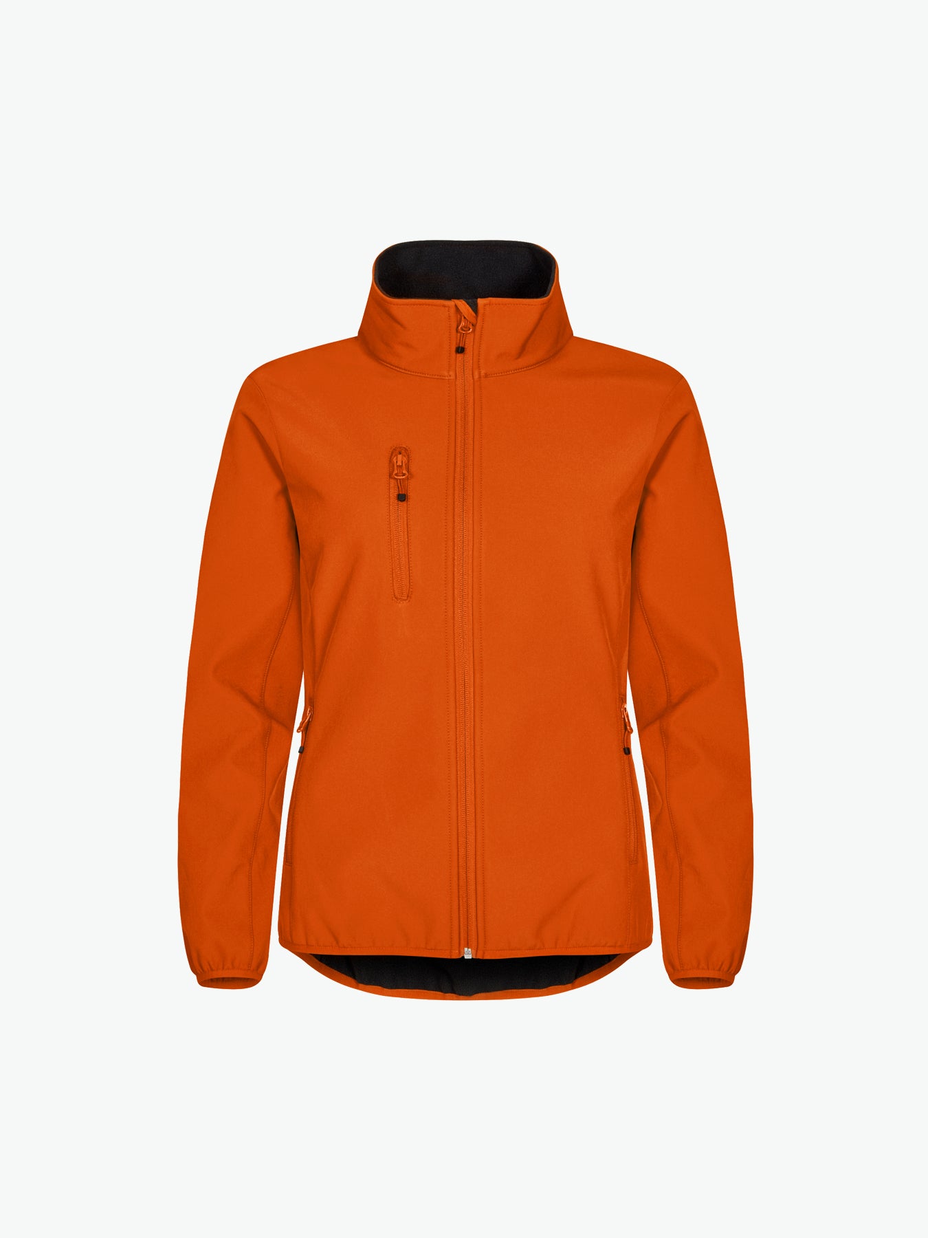 Clique Classic Softshell Jacket Women - Diep Oranje Softshell Jas Clique XS