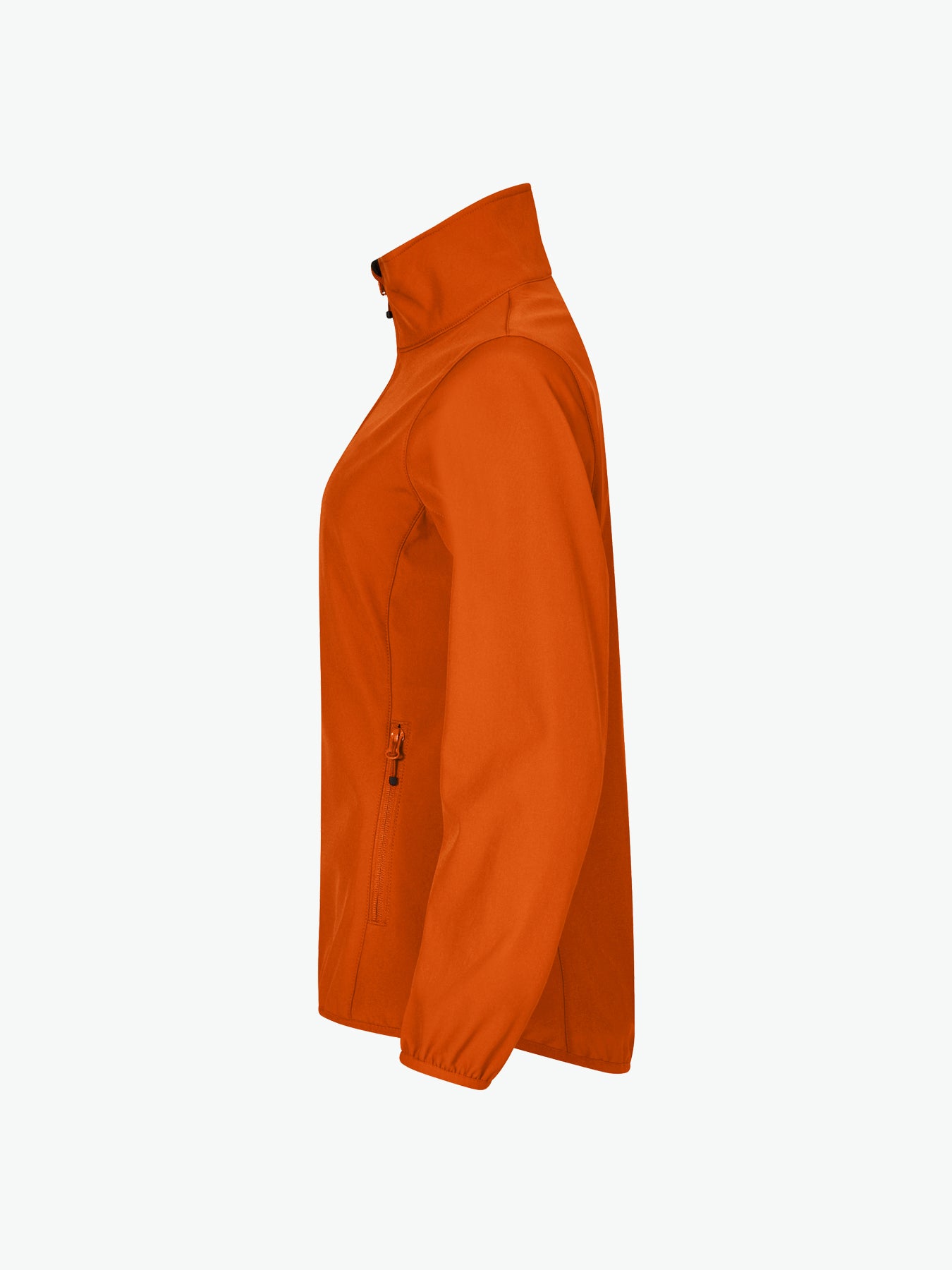 Clique Classic Softshell Jacket Women - Diep Oranje Softshell Jas Clique