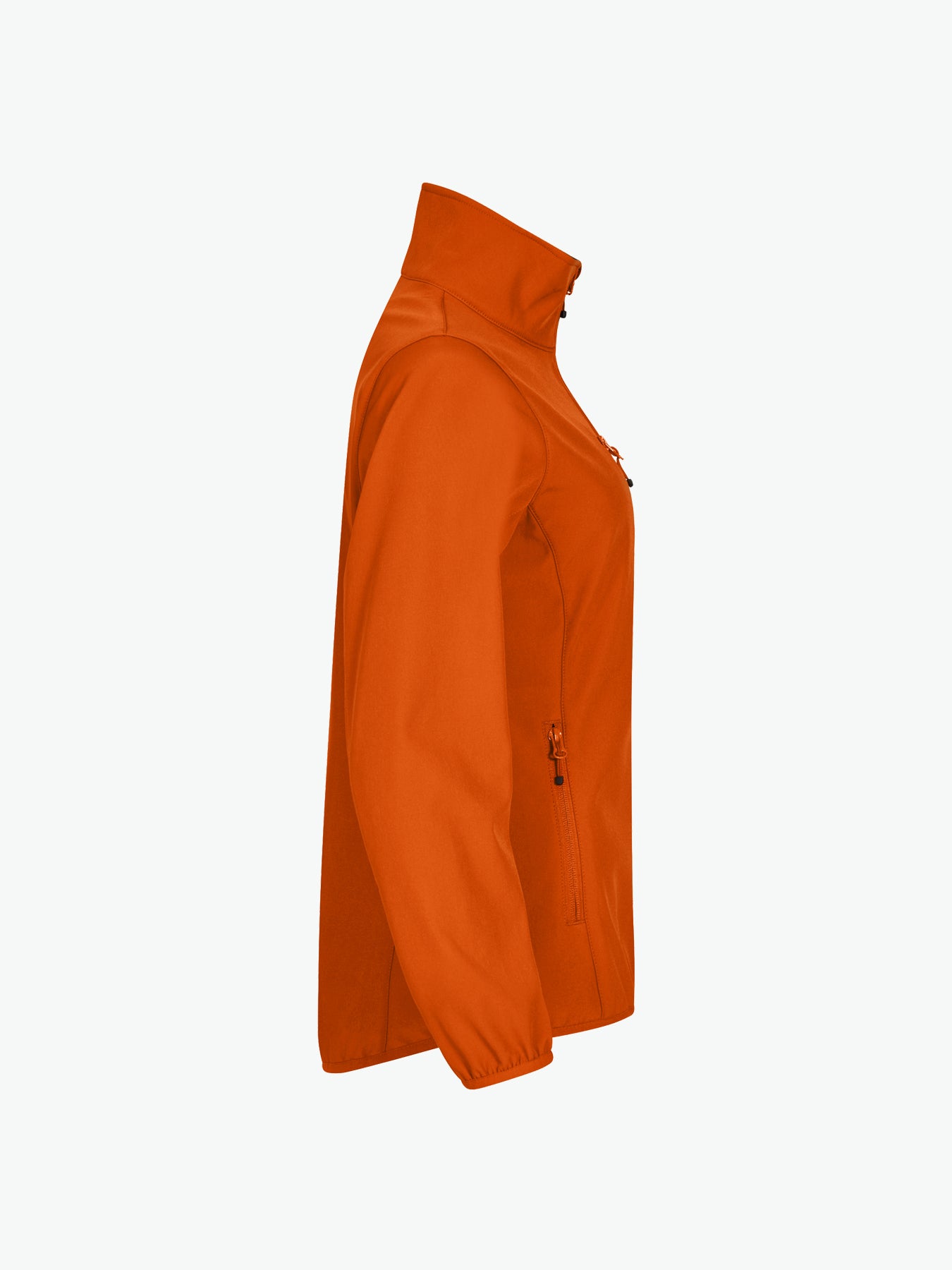 Clique Classic Softshell Jacket Women - Diep Oranje Softshell Jas Clique