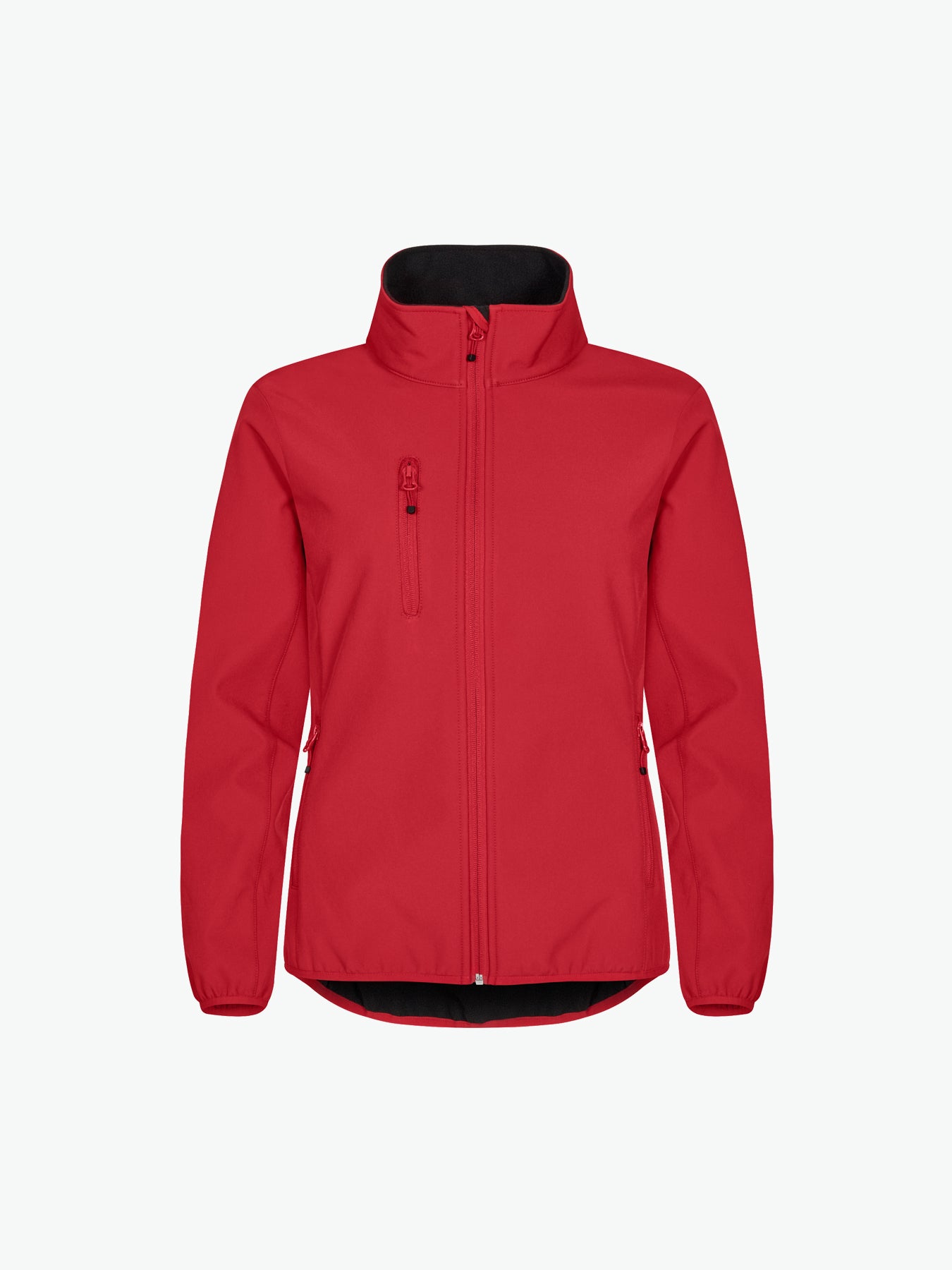 Clique Classic Softshell Jacket Women - Rood Softshell Jas Clique XS