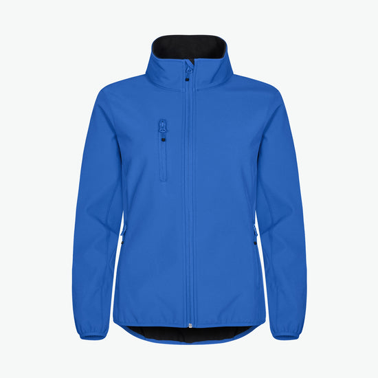 Clique Classic Softshell Jacket Women - Kobalt Softshell Jas Clique XS