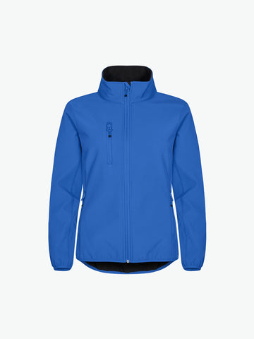 Clique Classic Softshell Jacket Women - Kobalt Softshell Jas Clique XS