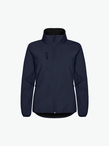 Clique Classic Softshell Jacket Women - Dark Navy Softshell Jas Clique XS