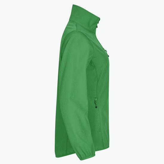 Clique Classic Softshell Jacket Women - Appelgroen Softshell Jas Clique