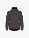 Clique Classic Softshell Jacket Women - Donkergrijs Softshell Jas Clique XS