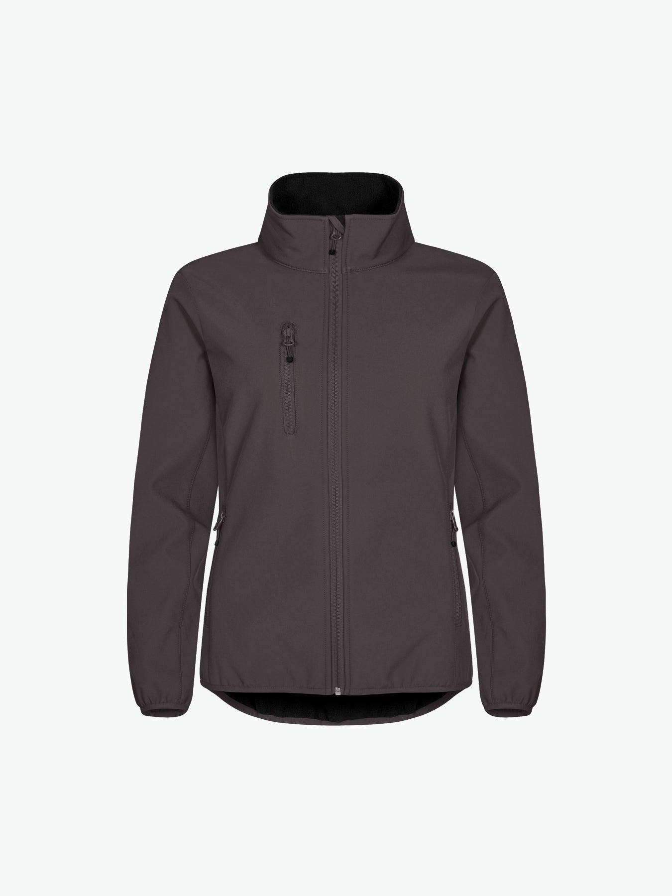 Clique Classic Softshell Jacket Women - Donkergrijs Softshell Jas Clique XS