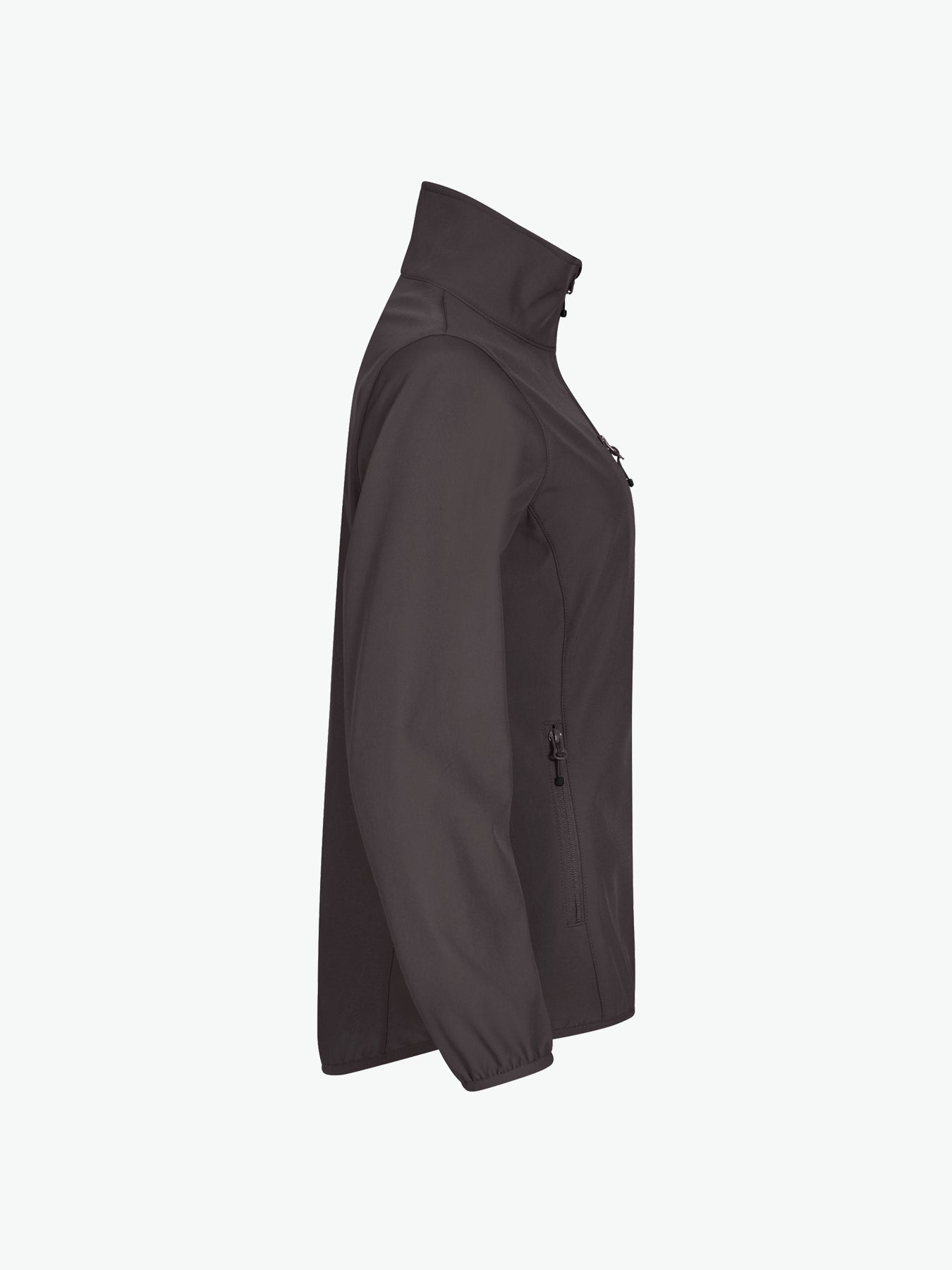 Clique Classic Softshell Jacket Women - Donkergrijs Softshell Jas Clique