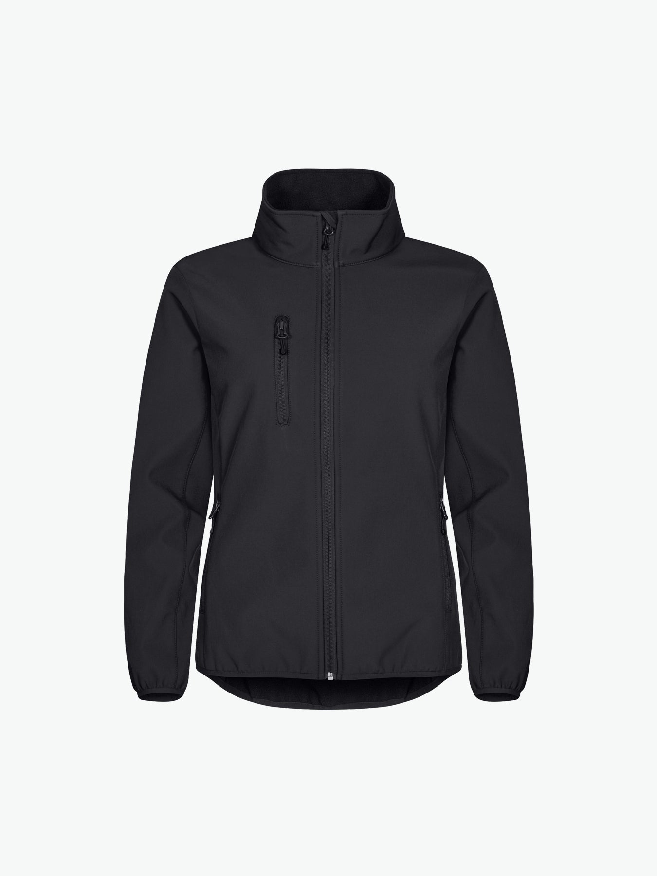 Clique Classic Softshell Jacket Women - Zwart Softshell Jas Clique XS
