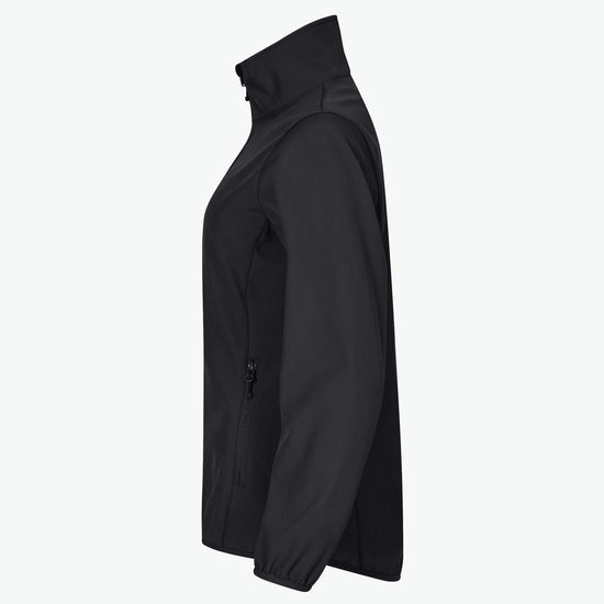 Clique Classic Softshell Jacket Women - Zwart Softshell Jas Clique