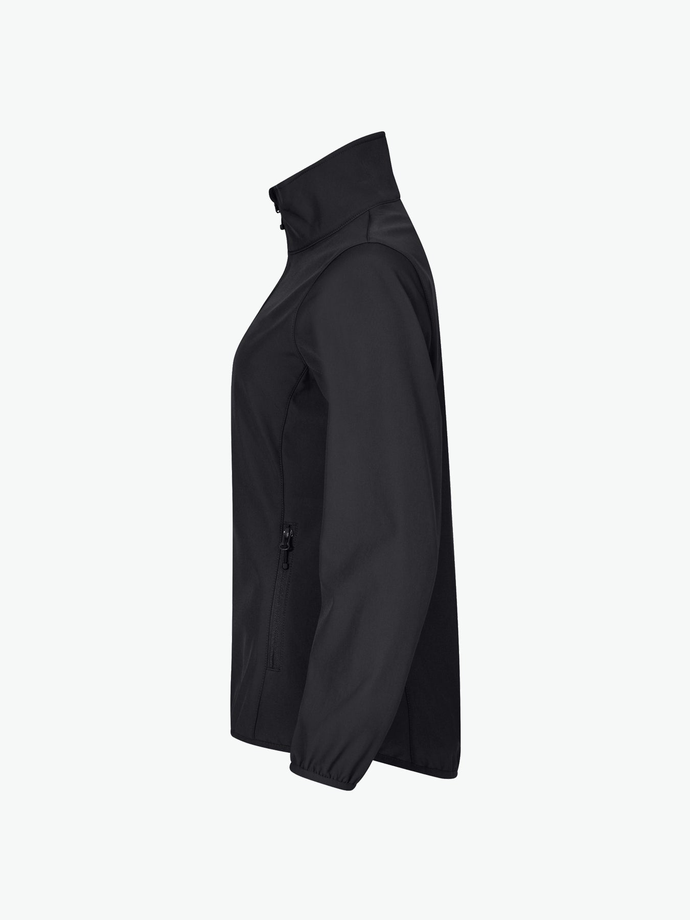 Clique Classic Softshell Jacket Women - Zwart Softshell Jas Clique