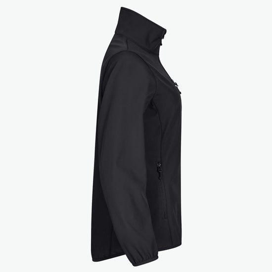 Clique Classic Softshell Jacket Women - Zwart Softshell Jas Clique
